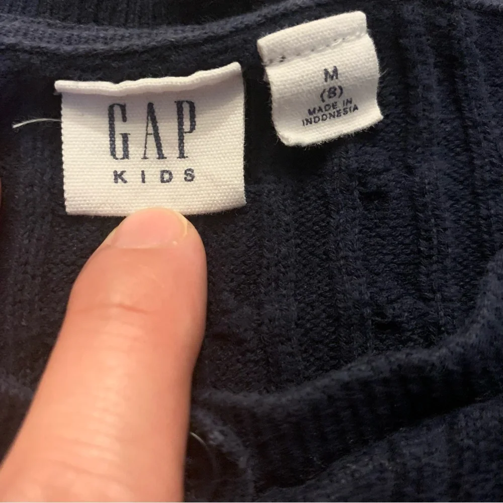 Gap‎ kids blue cardigan